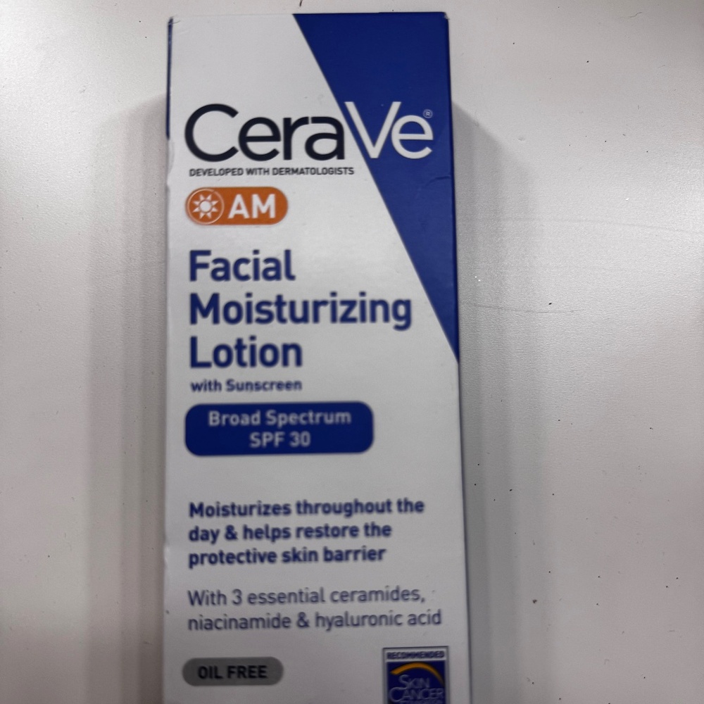 Cera Ve AM facial Moisturizing lotion SPF30 3FL oz